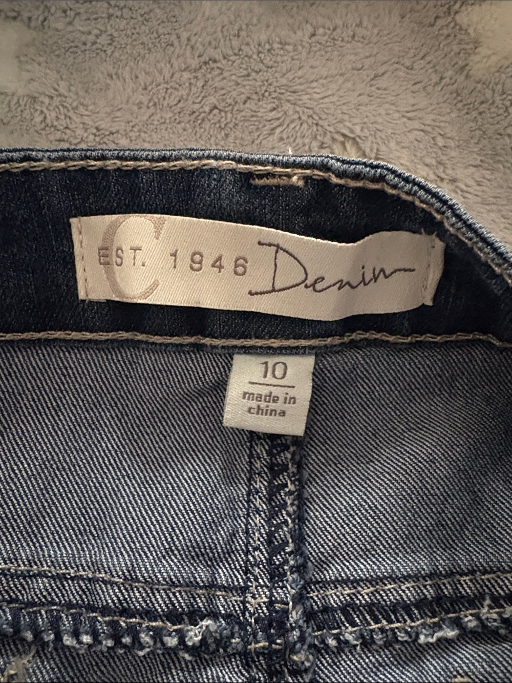 Women's Dark Blue Denim Maxi Skirt - Classic Casual (never worn) - Picture 2 of 3
